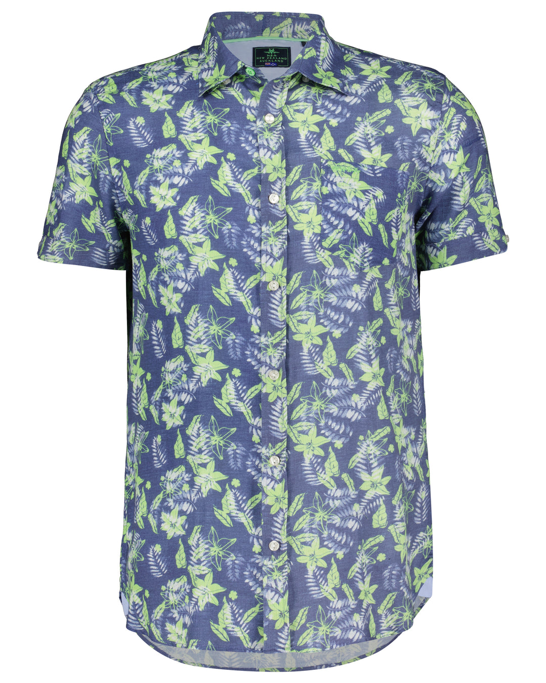 NZA - Overhemd - Tutaki - 1722 Sea Green