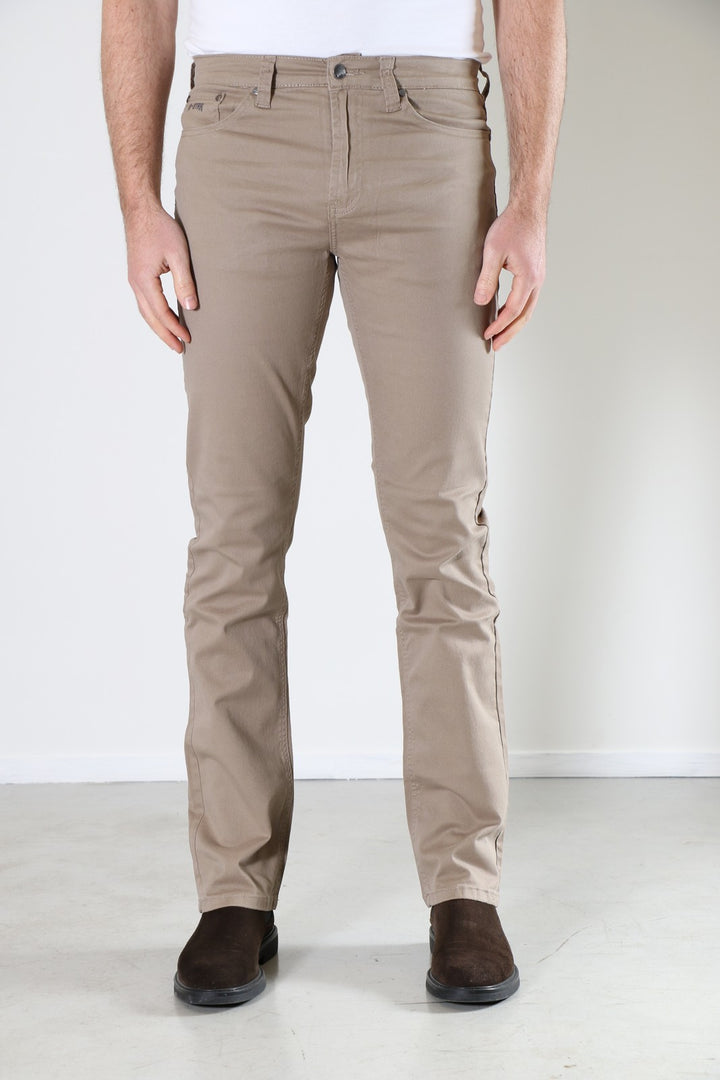 New Star - Jacksonville - Heren Regular-fit Jeans - Light Taupe