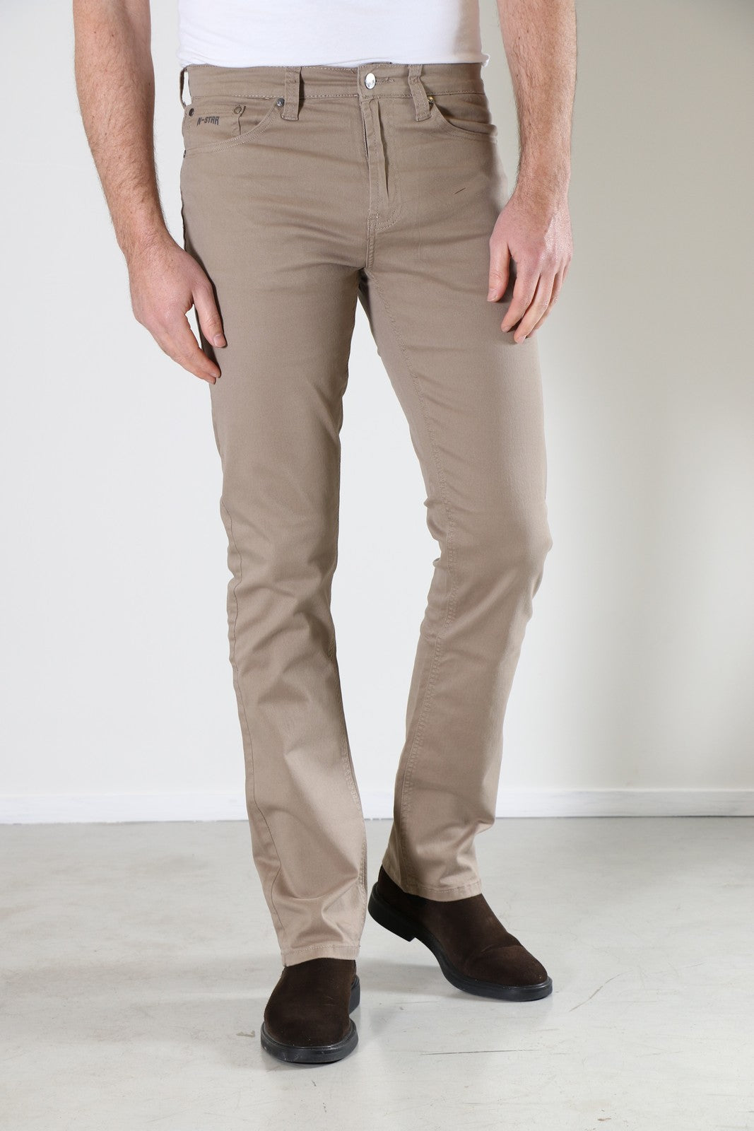 New Star - Jacksonville - Heren Regular-fit Jeans - Light Taupe