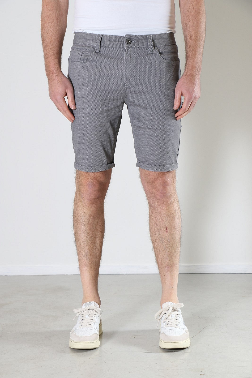 New Star - Heren Korte broek - 0251 Nyon - Light Grey