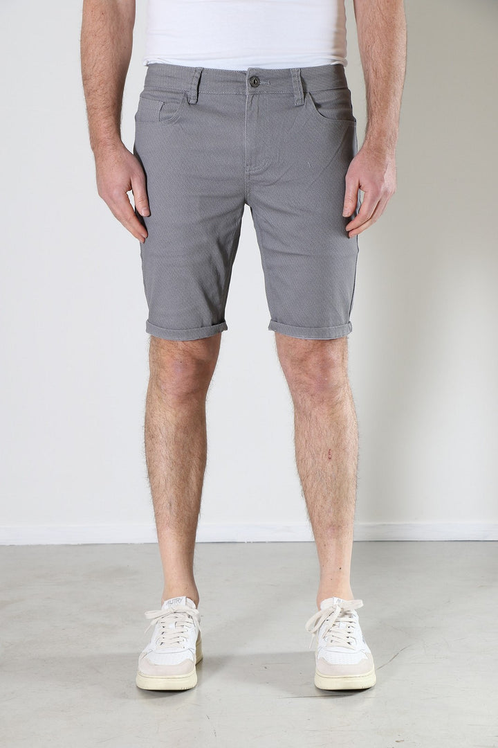 New Star - Heren Korte broek - 0251 Nyon - Light Grey