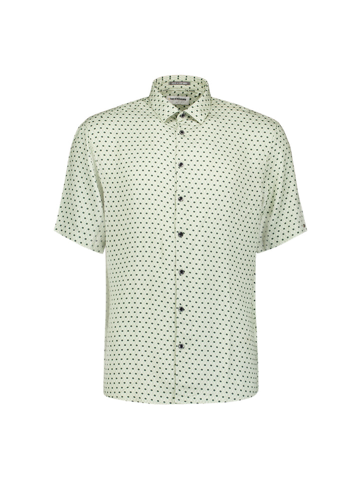 No Excess - Heren Overhemd - 31490341 - 050 Green
