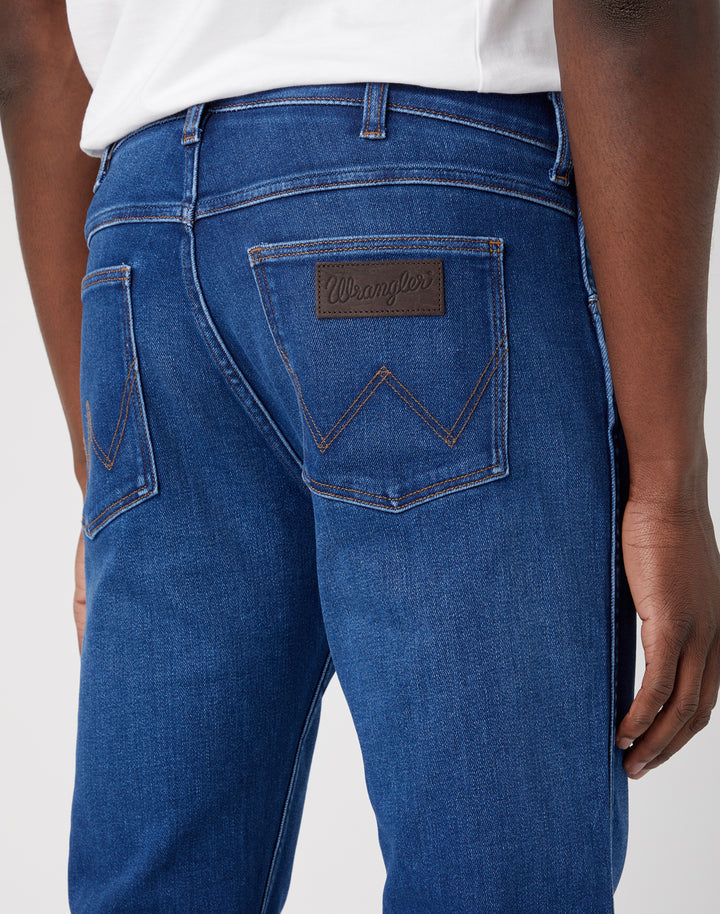 Wrangler - Greensboro - Heren Regular-fit Jeans - Olympia