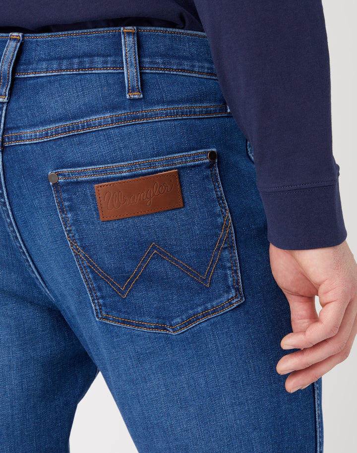 Wrangler - Larston - Heren Slim-fit Jeans - Orion