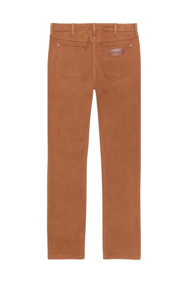 Wrangler - Larston - Heren Slim-fit Broek - Bison