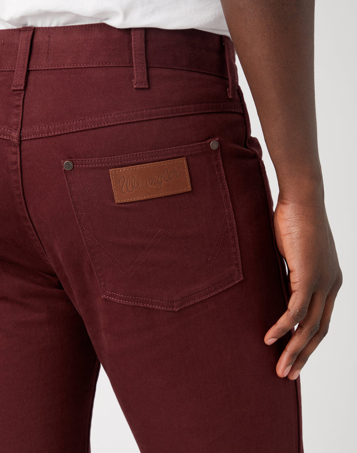 Wrangler - Larston - Heren Slim-fit Broek - Dahlia