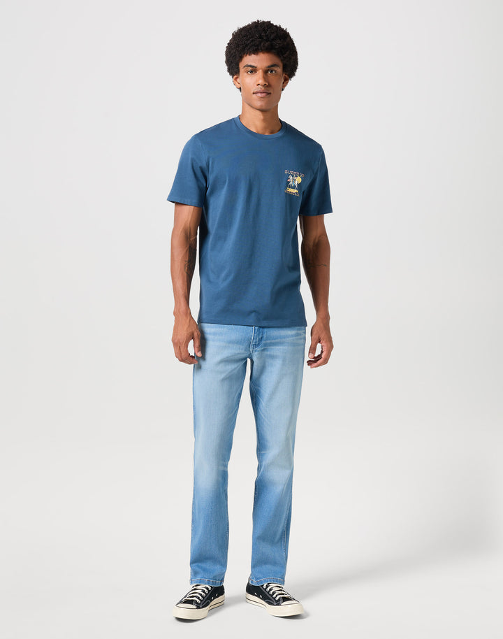 Wrangler - Greensboro - Heren Regular Straight-fit Jeans - Ace High