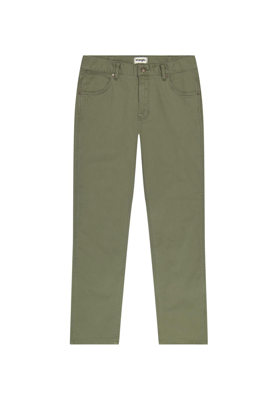 Wrangler - Greensboro 803 - Heren Regular-fit - Olive