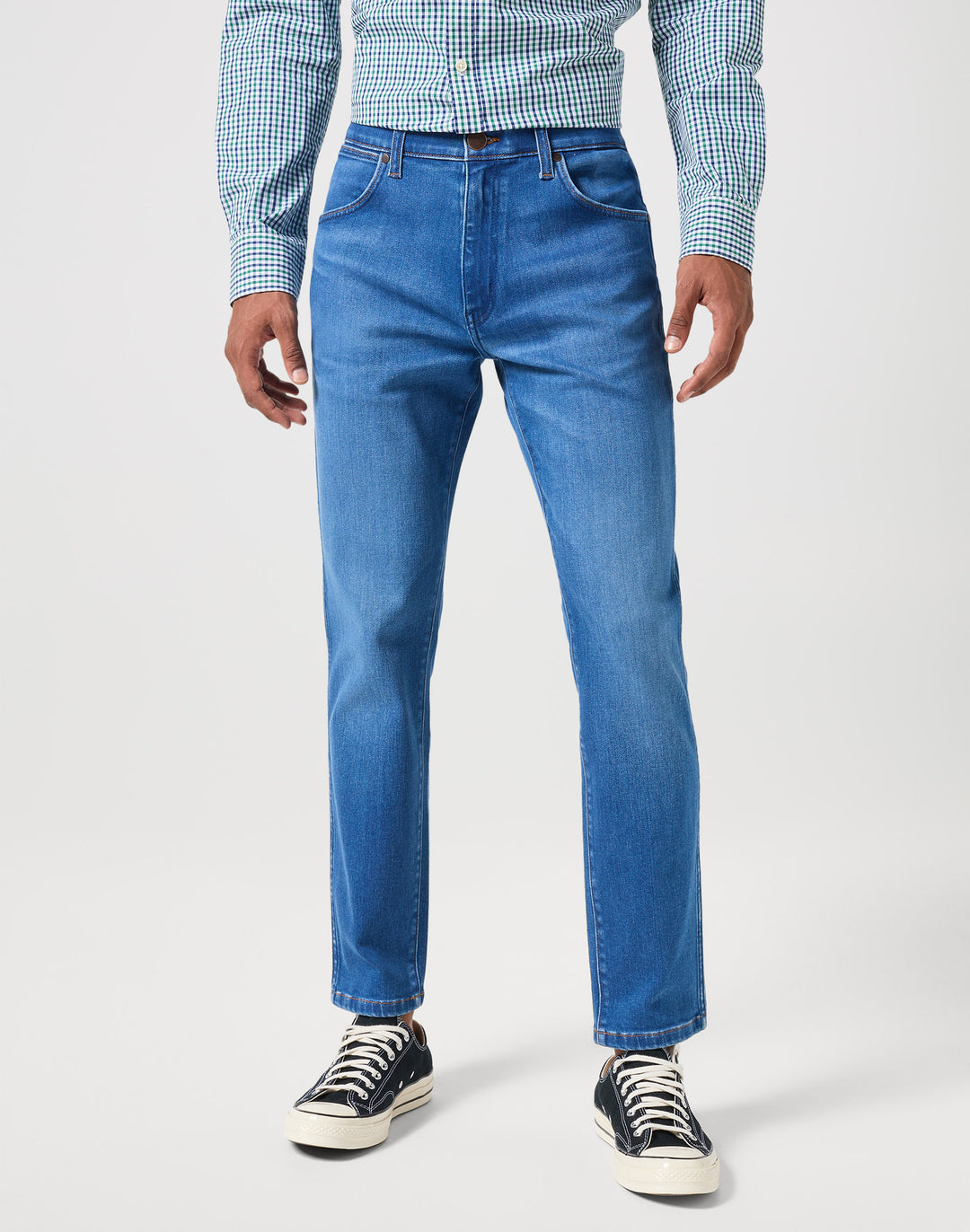 Wrangler - Larston - Heren Slim-fit Jeans - Rustic