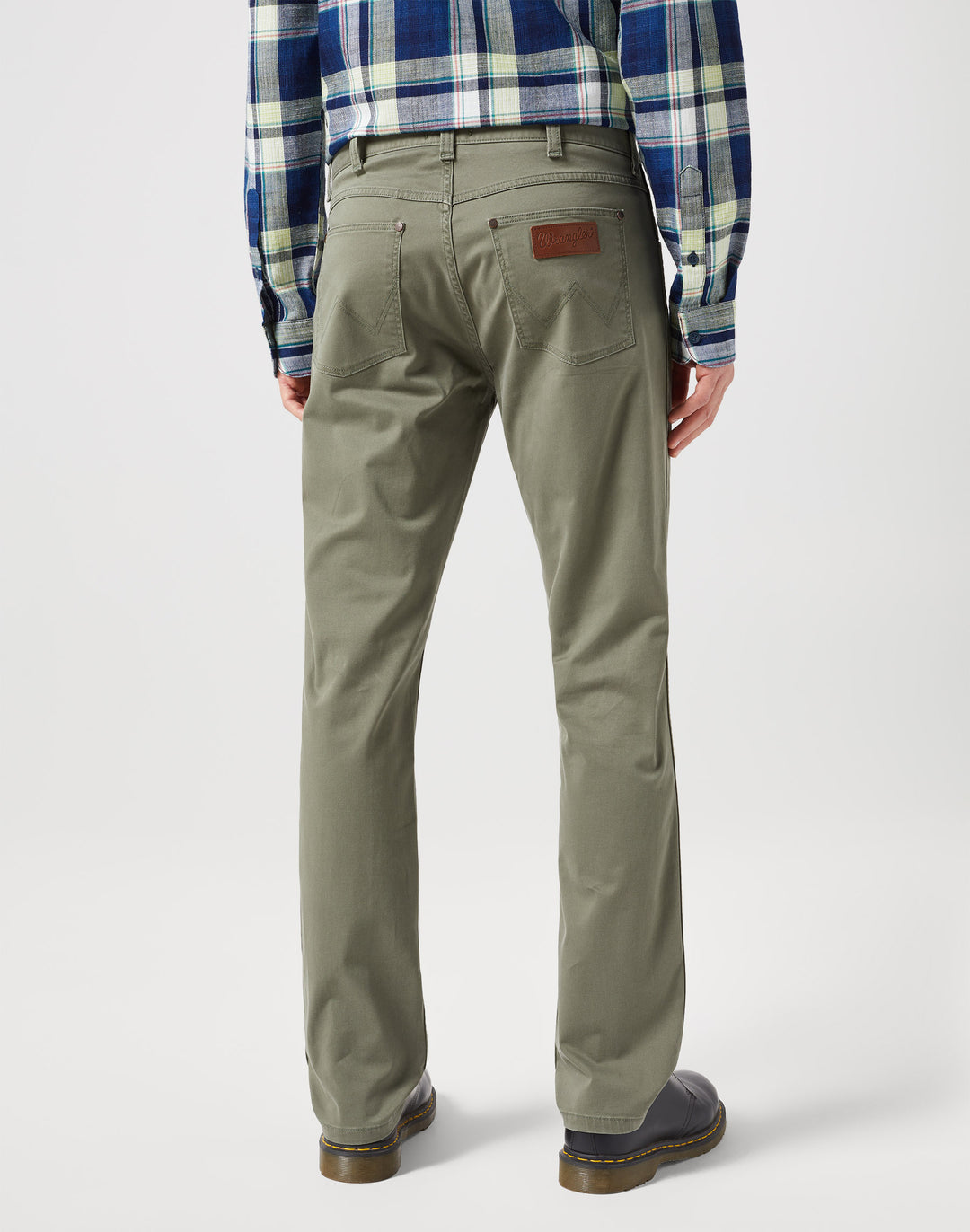 Wrangler - Greensboro 803 - Heren Regular-fit - Dusty Olive