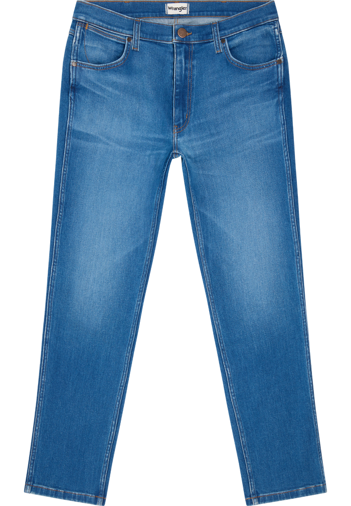 Wrangler - Greensboro - Heren Regular Straight-fit Jeans - Rustic