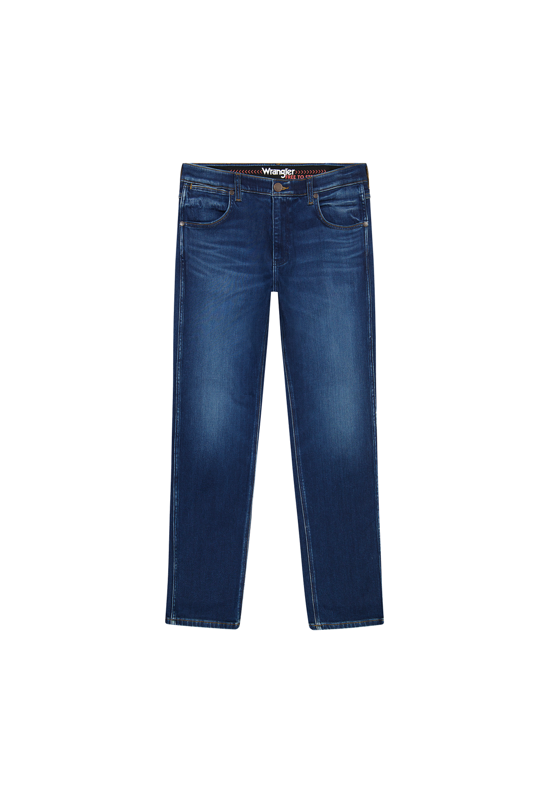 Wrangler - Greensboro - Heren Regular-fit Jeans - Blue Jam