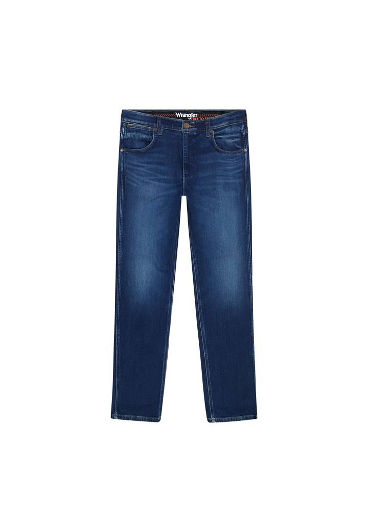 Wrangler - Greensboro - Heren Regular-fit Jeans - Blue Jam