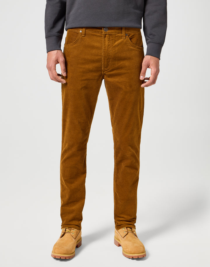 Wrangler - Greensboro - Heren Regular-fit Corduroy - Monk's Robe