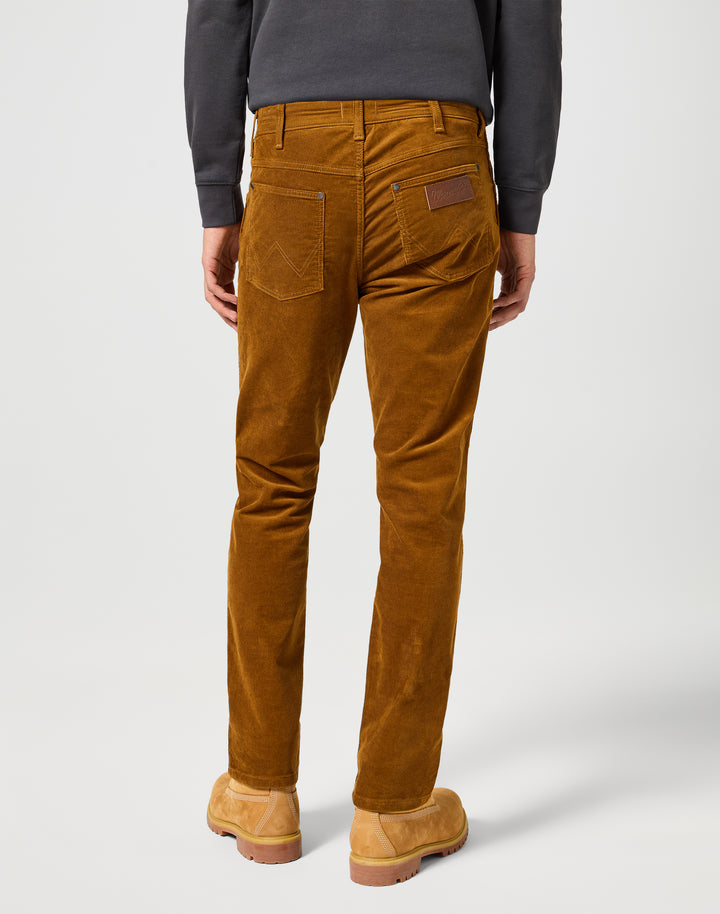 Wrangler - Greensboro - Heren Regular-fit Corduroy - Monk's Robe