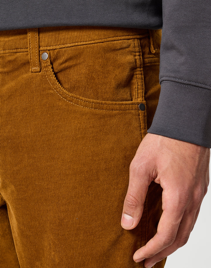 Wrangler - Greensboro - Heren Regular-fit Corduroy - Monk's Robe