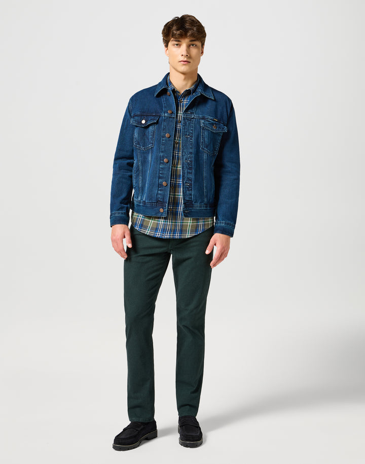 Wrangler - Greensboro - Heren Regular-fit - Scarab