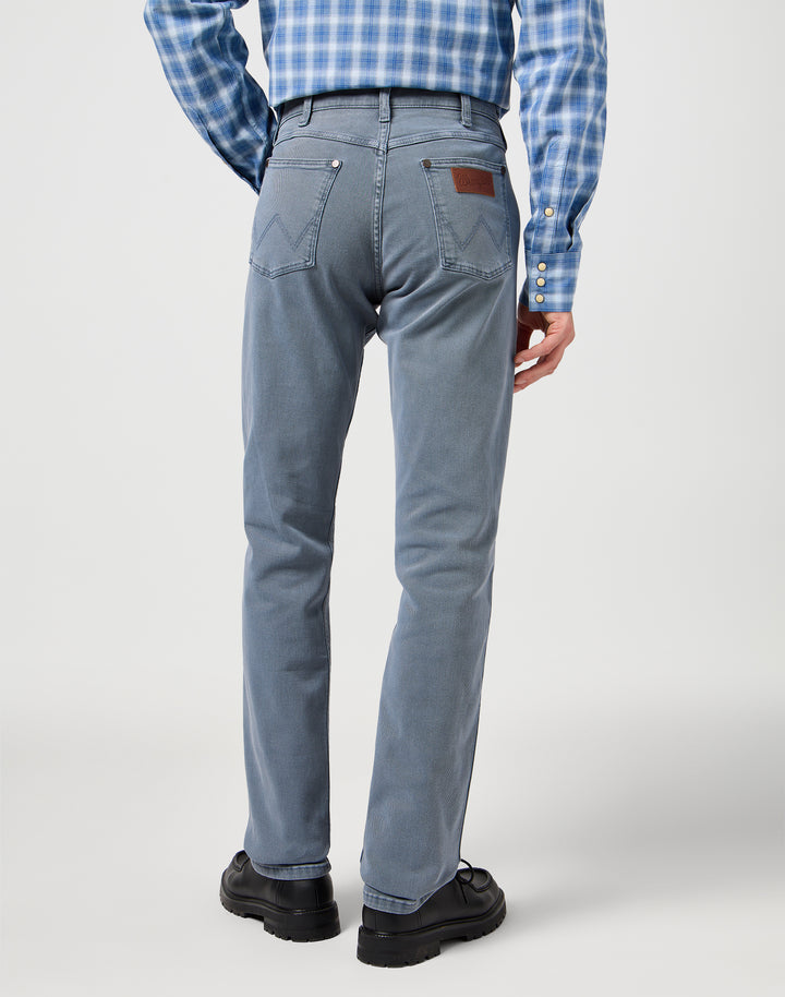 Wrangler - Greensboro - Heren Regular-fit Jeans - Dusty Blue
