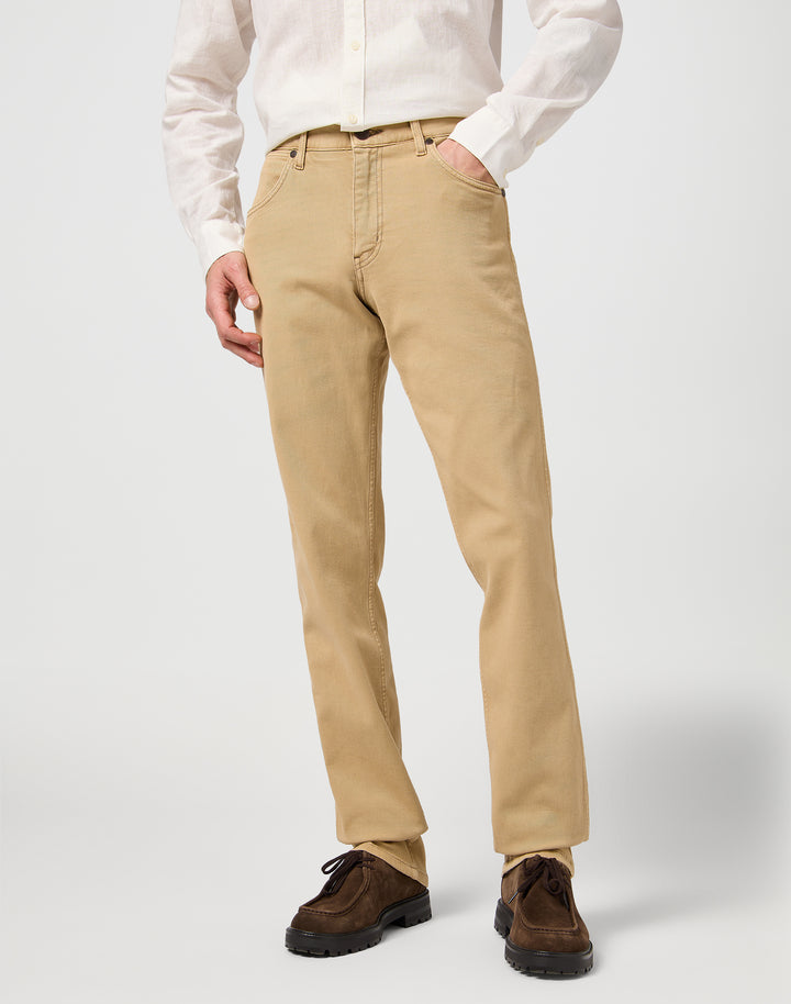 Wrangler - Greensboro - Heren Regular-fit Jeans - Rustic Russet