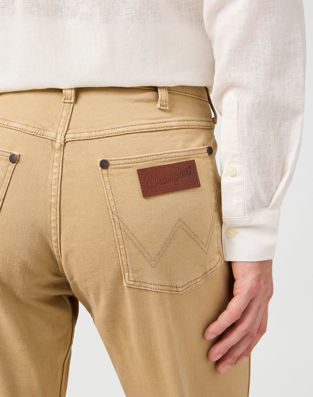 Wrangler - Greensboro - Heren Regular-fit Jeans - Rustic Russet