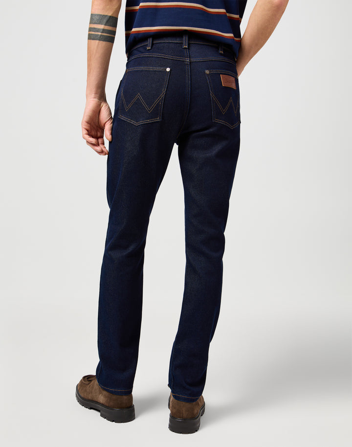 Wrangler - Larston - Heren Slim-fit Jeans - Moonlight Rinse