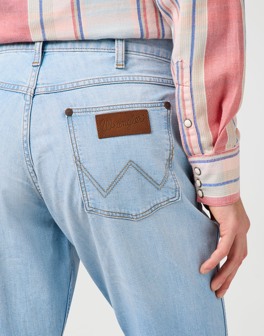 Wrangler - Greensboro - Heren Regular-fit Jeans - Spur Stiched
