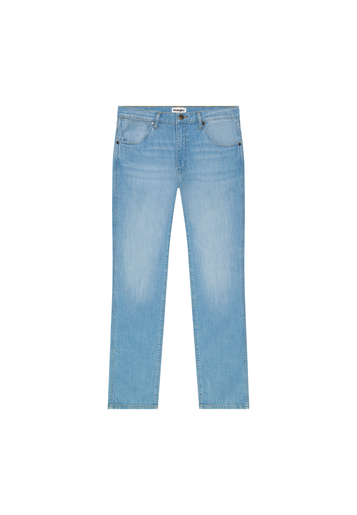 Wrangler - Larston - Heren Slim-fit Jeans - Slate Shade
