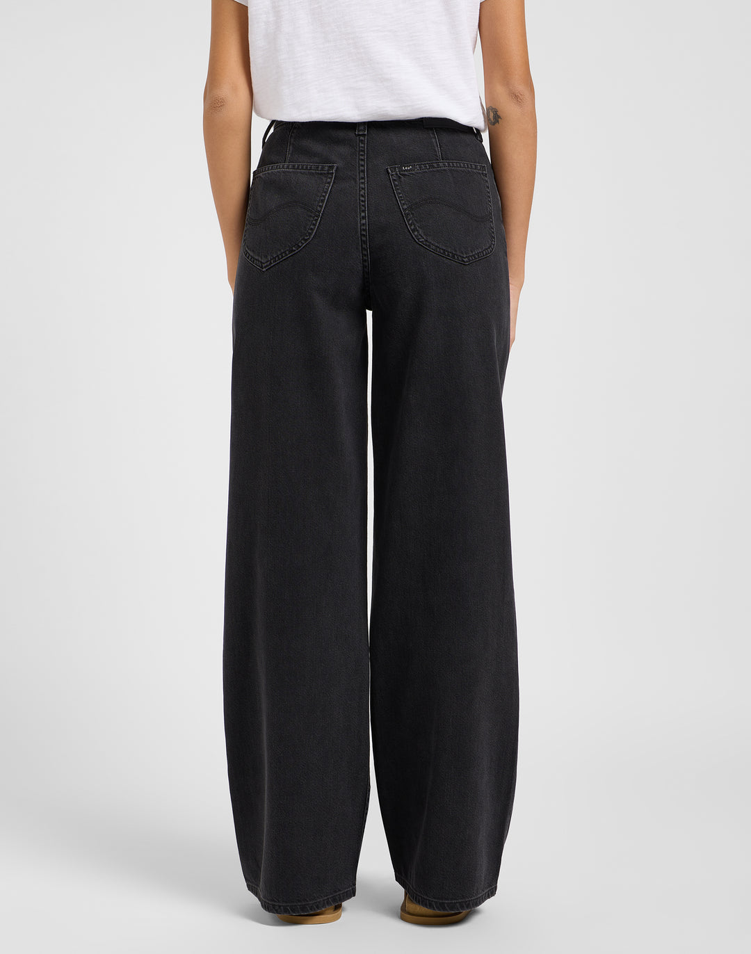 Lee - Stella - Dames Wide Leg Jeans - Dark Memory