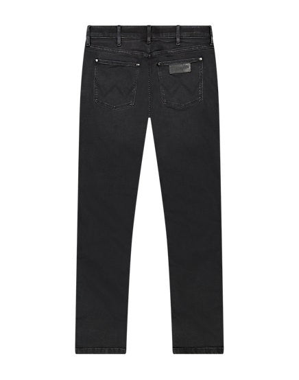 Wrangler - Larston - Heren Slim-fit Jeans - Black Fog