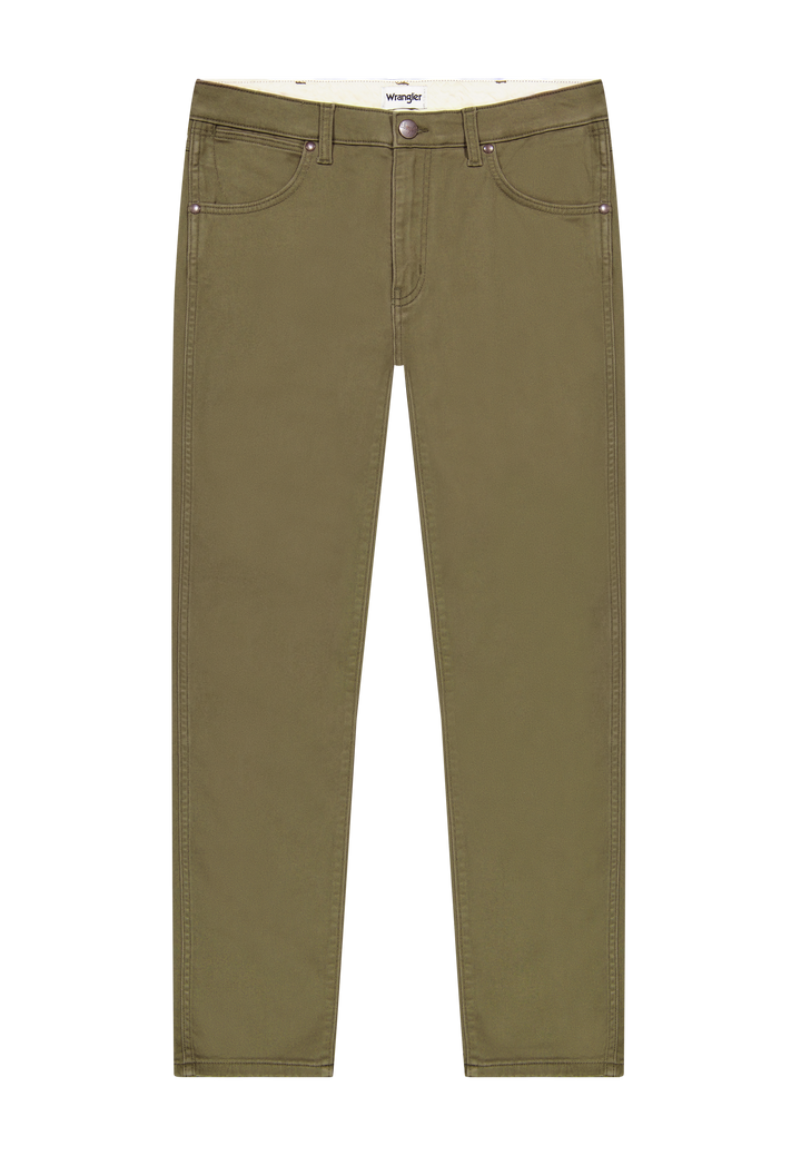 Wrangler - Larston - Heren Slim-fit Broek - Tarmac
