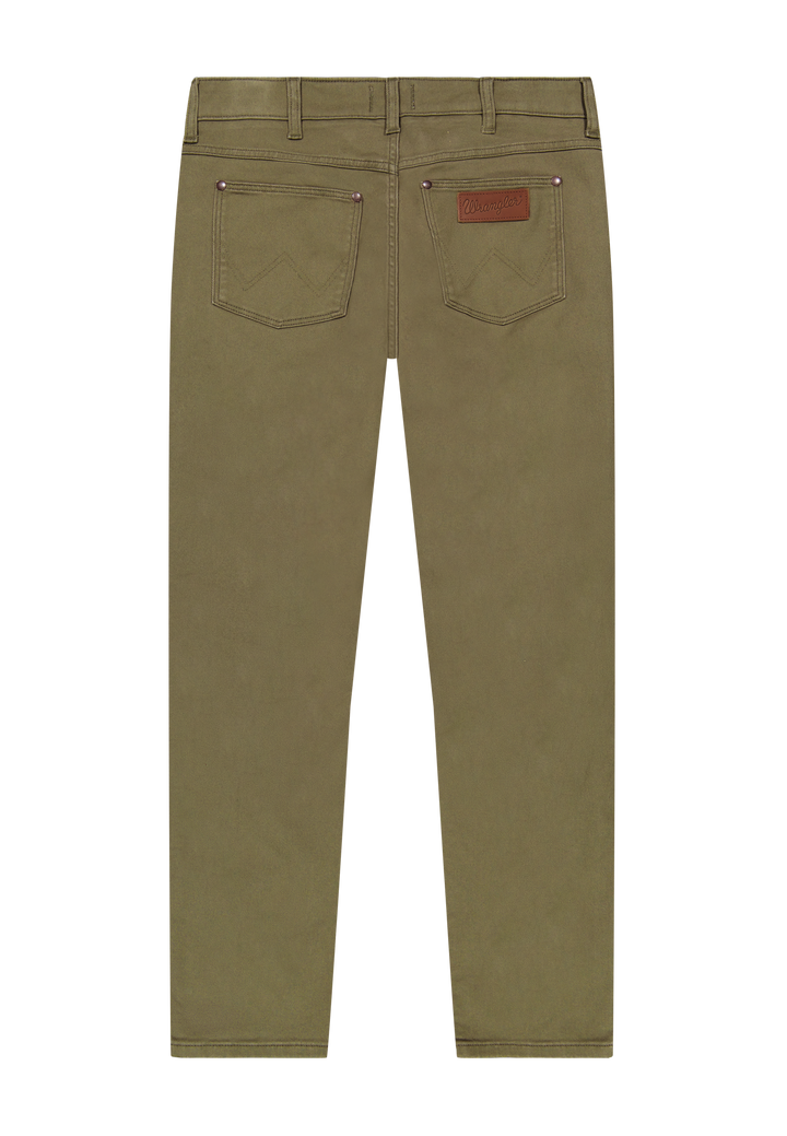 Wrangler - Larston - Heren Slim-fit Broek - Tarmac
