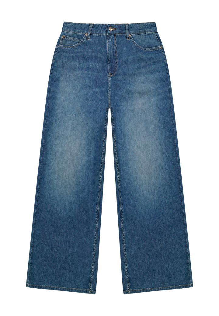 Lee - Stella - Dames Wide Leg Jeans - Blue Arrow