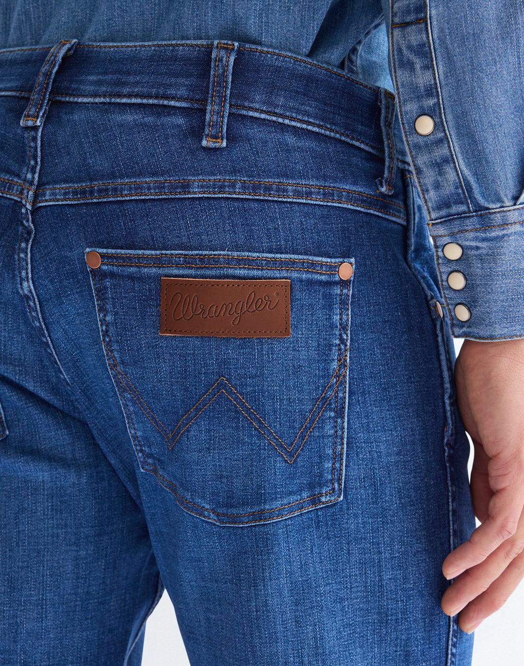 Wrangler - Greensboro - Heren Regular Straight-fit Jeans - Dandelion Summer