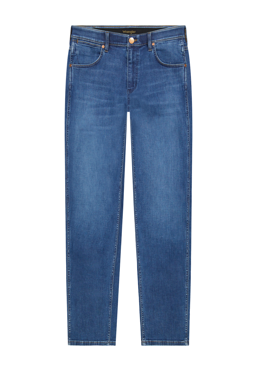Wrangler - Greensboro - Heren Regular Straight-fit Jeans - Dandelion Summer