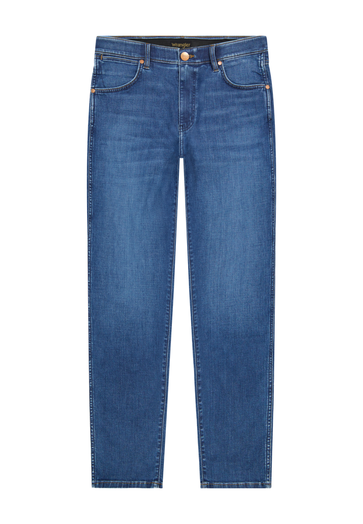 Wrangler - Larston - Heren Slim-fit Jeans - Dandelion Summer