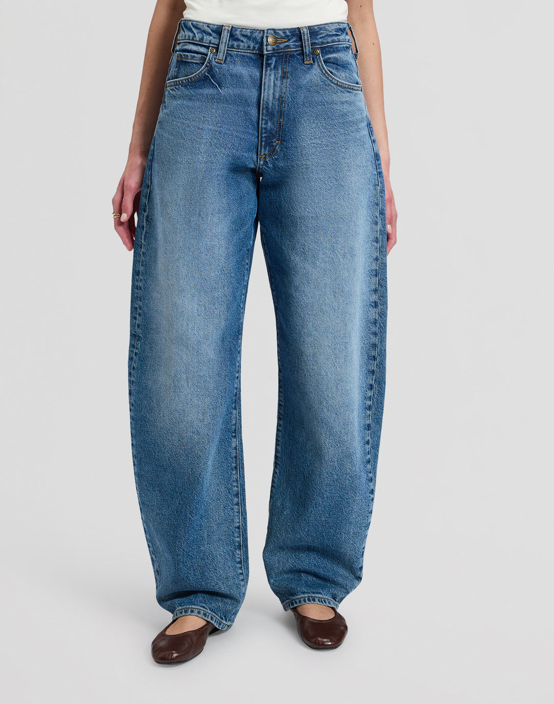 Lee - Balloon - Dames Jeans - Vintage Blues