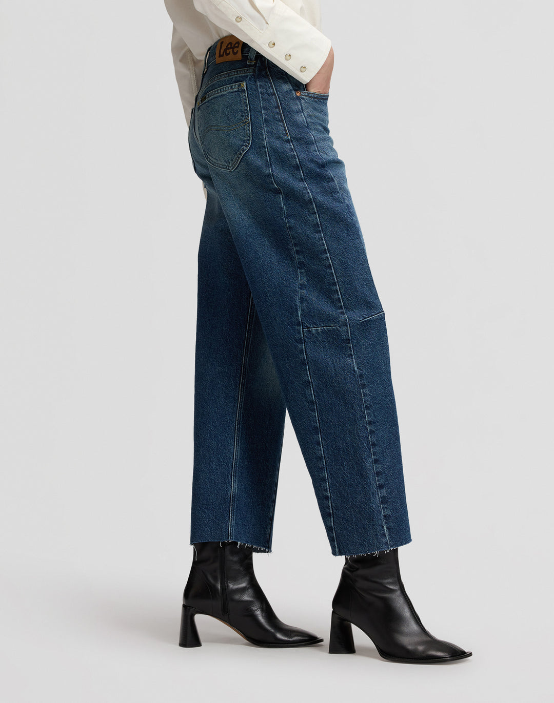 Lee - Rider - Dames Barrel Jeans - Stellar Blade