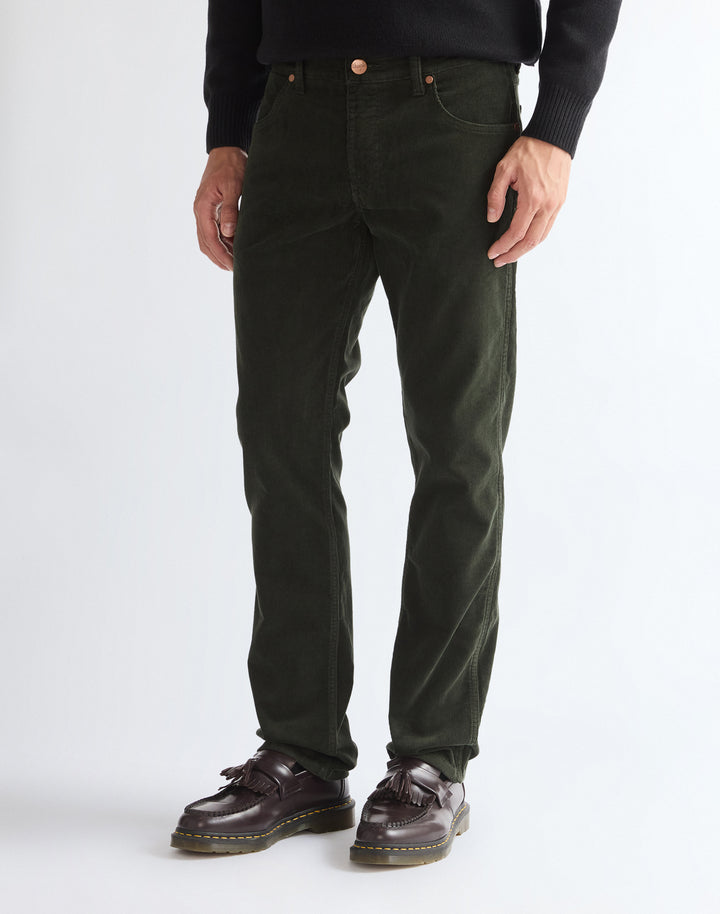 Wrangler - Greensboro - Heren Regular-fit Corduroy - Rosin