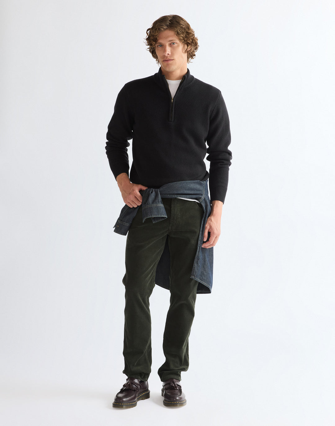Wrangler - Greensboro - Heren Regular-fit Corduroy - Rosin