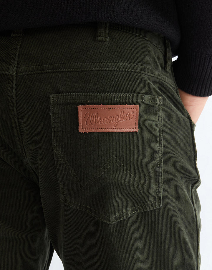 Wrangler - Greensboro - Heren Regular-fit Corduroy - Rosin