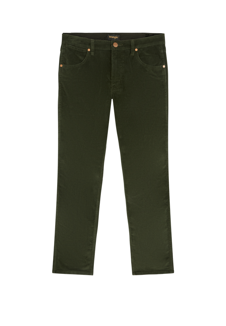 Wrangler - Greensboro - Heren Regular-fit Corduroy - Rosin