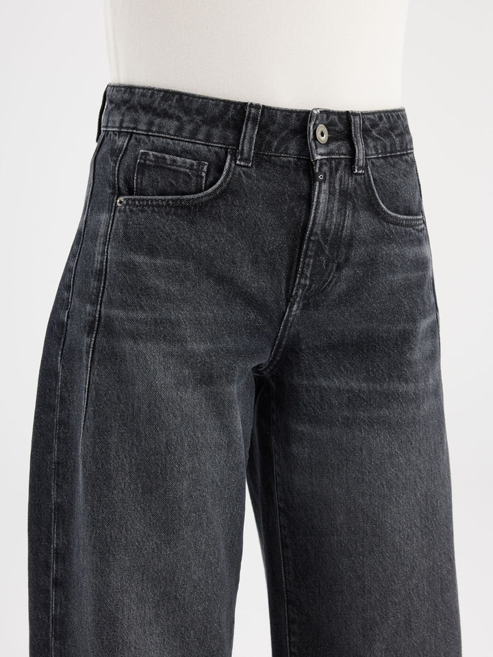 COJ - Clara - Balloon Fit Jeans - Black Vintage