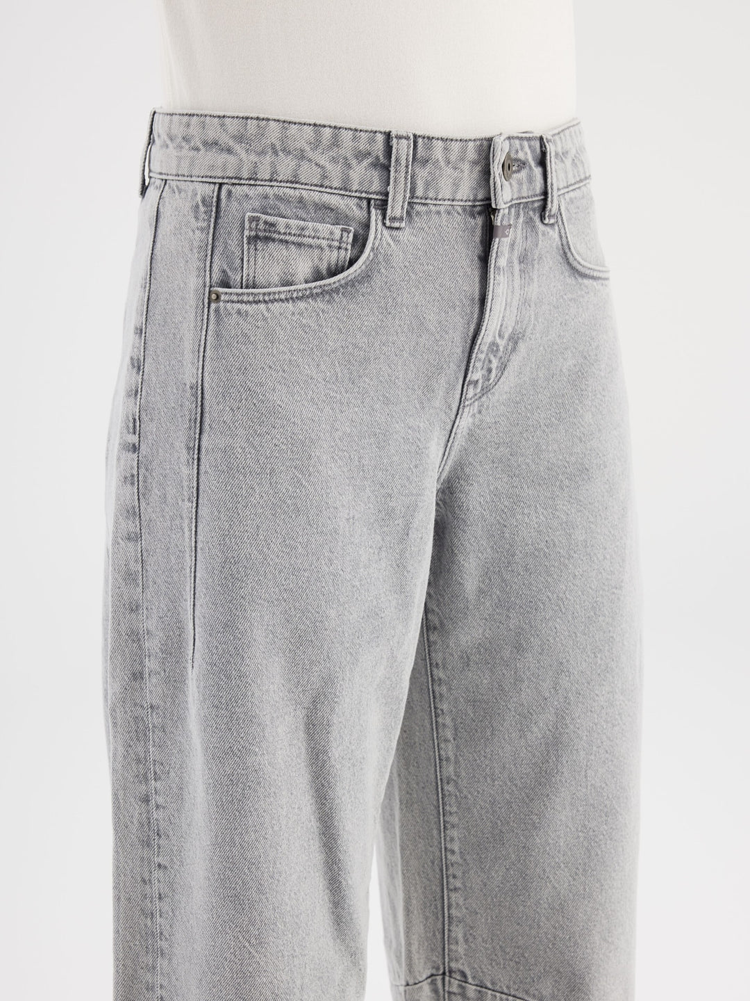COJ - Clara - Balloon Fit Jeans - Marble Grey