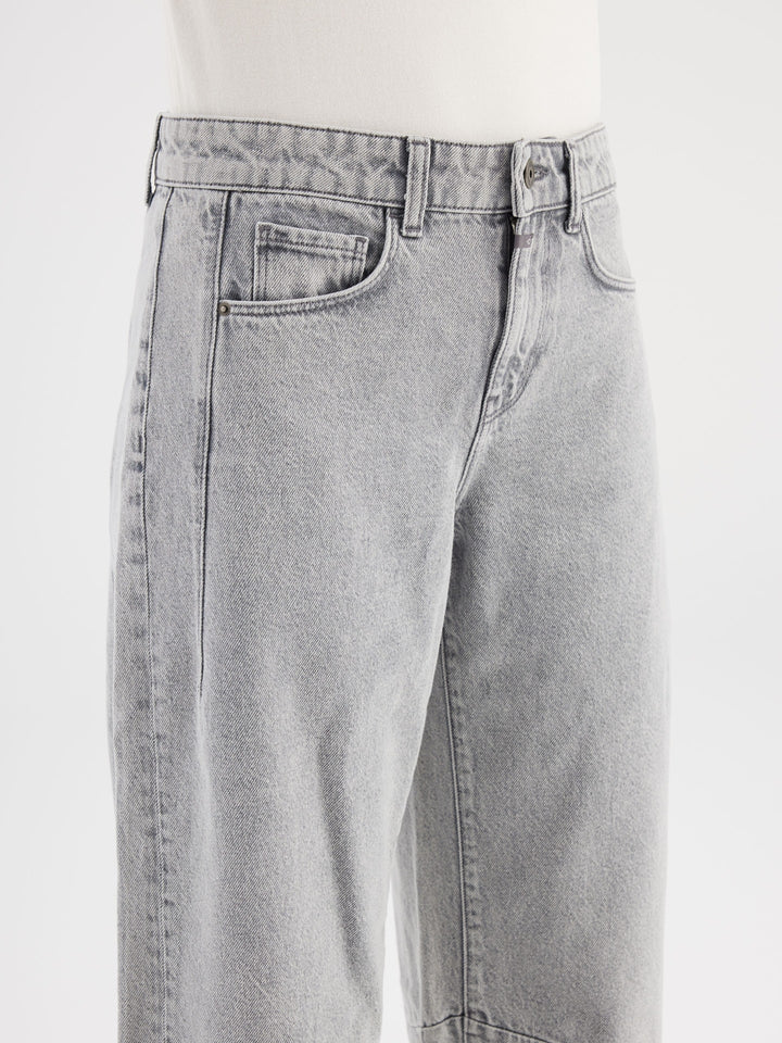 COJ - Clara - Balloon Fit Jeans - Marble Grey