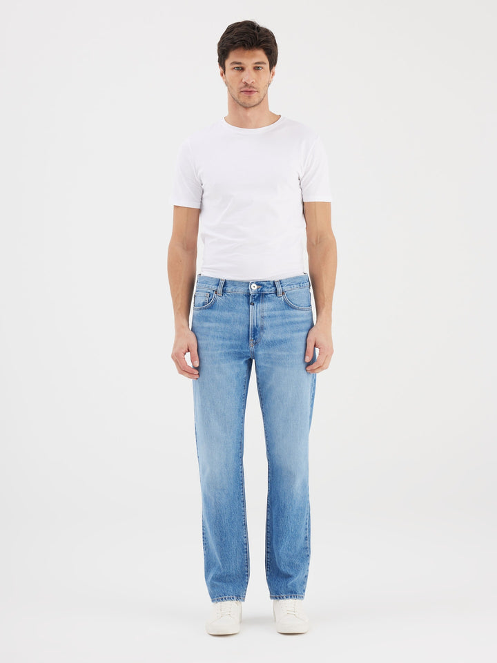 COJ - NEO - Heren Relaxed Straight fit Jeans - Light Blue