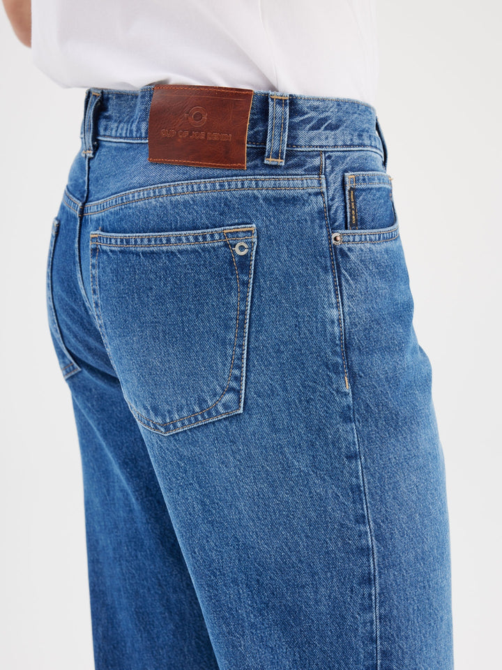 COJ - NEO - Heren Relaxed Straight fit Jeans - Medium Blue
