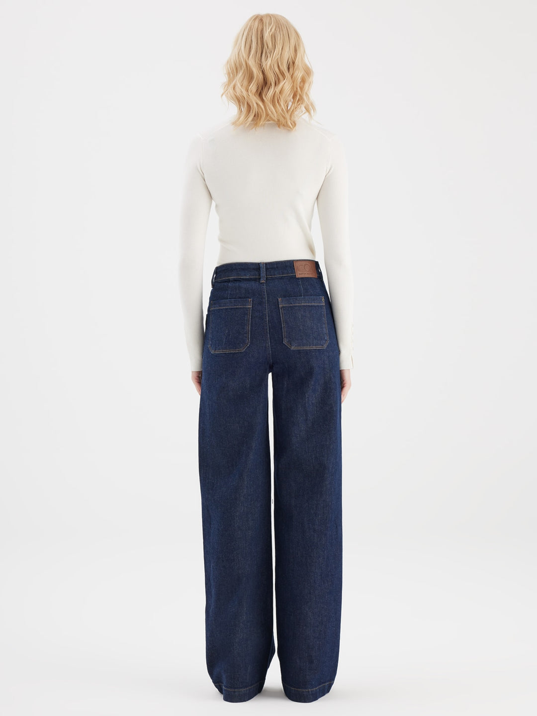 COJ - Mira - Wide Leg Jeans - Raw