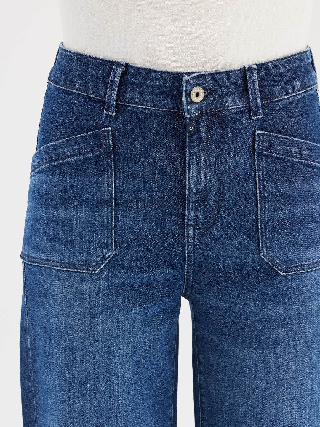 COJ - Mira - Wide Leg Jeans - Dark Blue