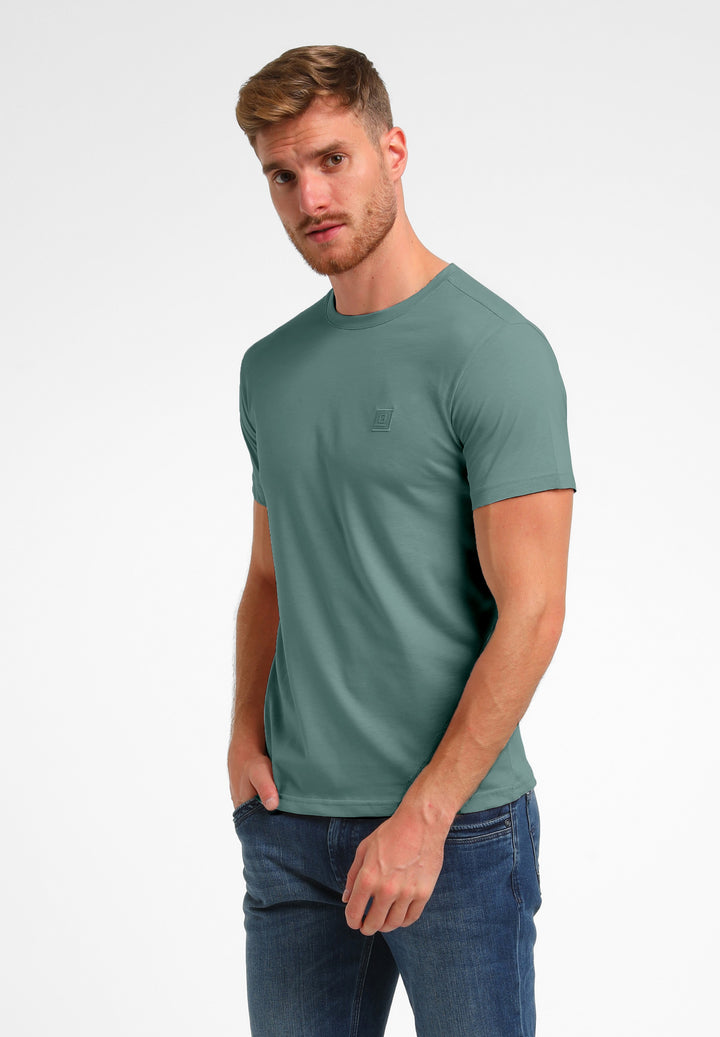 Gabbiano - Heren Shirt - 152713 - 5703 Teal Blue