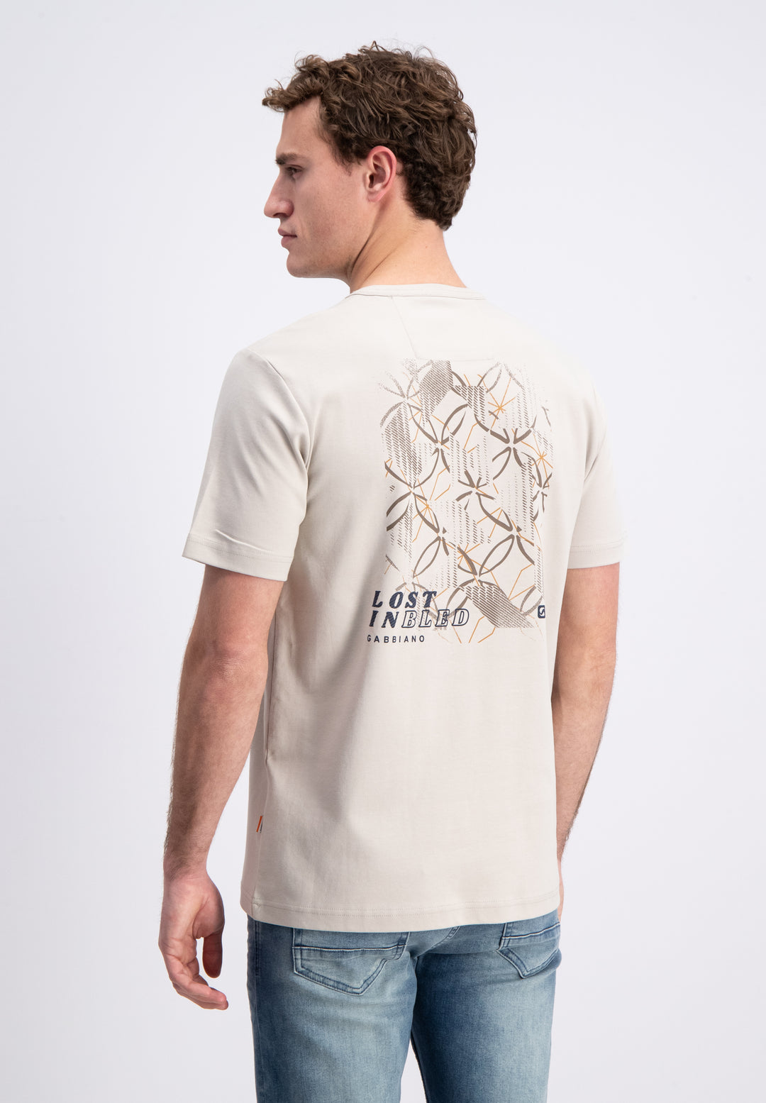 Gabbiano - Heren Shirt - Bistra - 1565105 - 5002 Ivory Bone